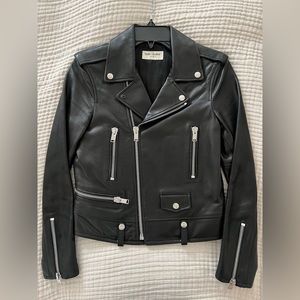 ***NOT FOR SALE*** Saint Laurent moto leather jacket FR 36